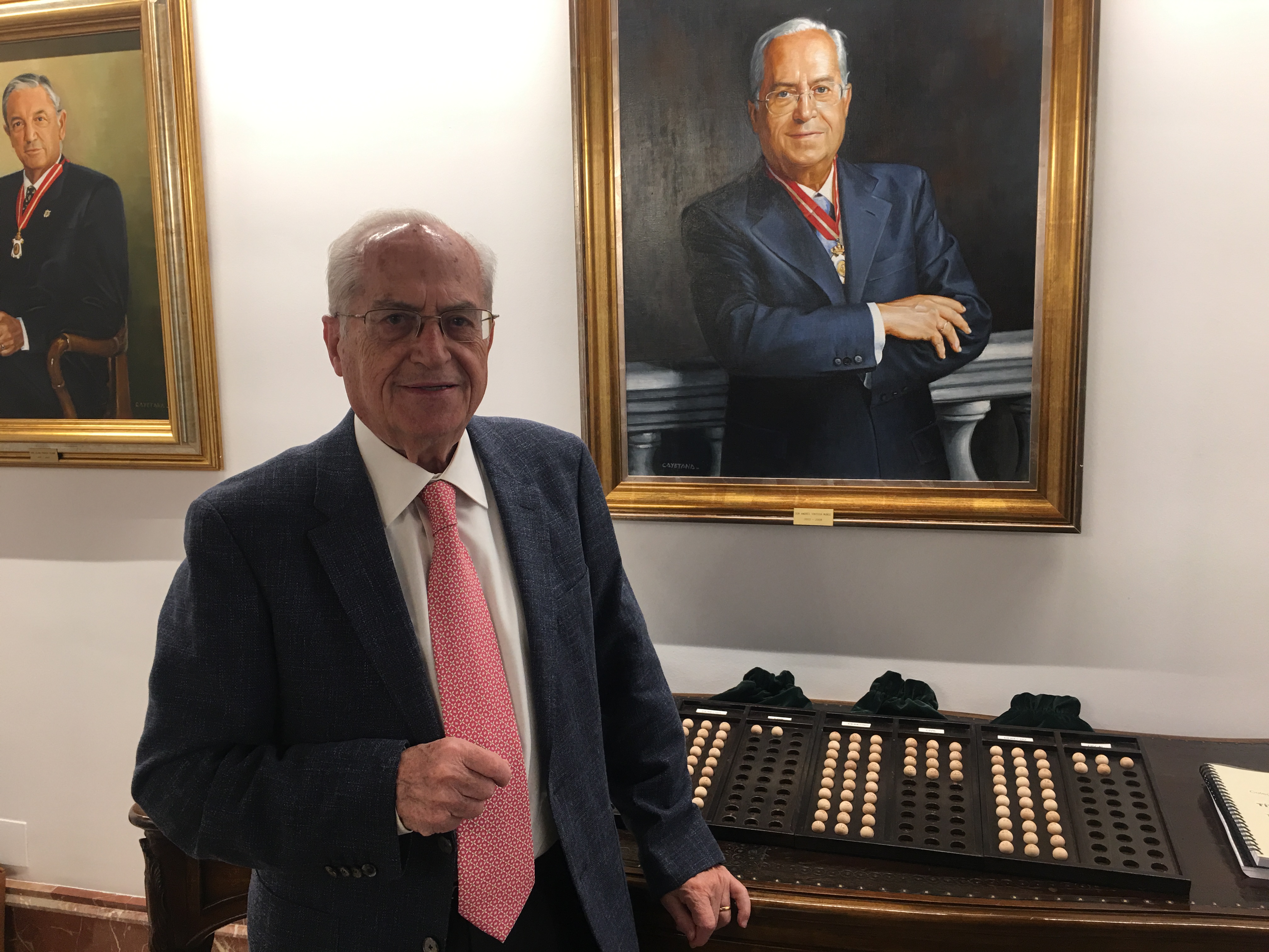 Excmo. Sr. Decano honorario D. Andrés Tortosa Muñoz es nombrado Embajador de #PremiosEconomistJurist