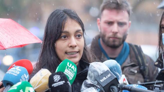 La abogada del rapero Pablo Hasel, Alejandra Matamoros. Foto: EFE